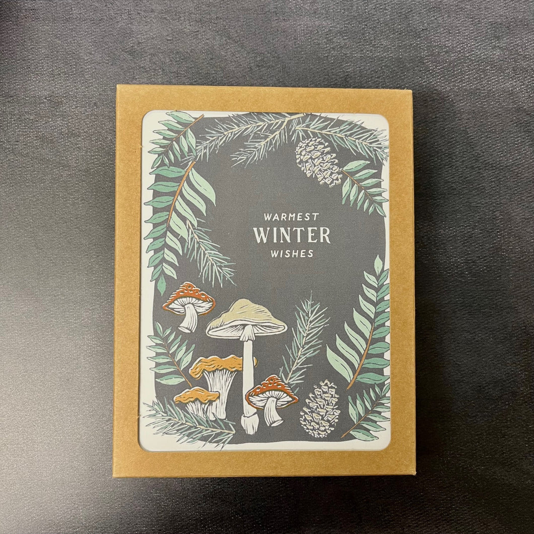 Boxed Card Set: Warm Winter Wishes x8