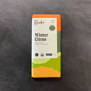 Chocolate Bar: Winter Citrus